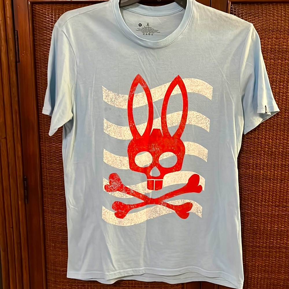 MENS PSYCHO BUNNY T-SHIRT - SIZE SMALL -